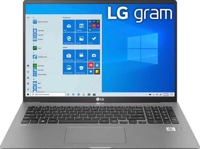 LG Gram 17" Intel Core i7-1065G7 1.3GHz / 16GB RAM / 1TB SSD