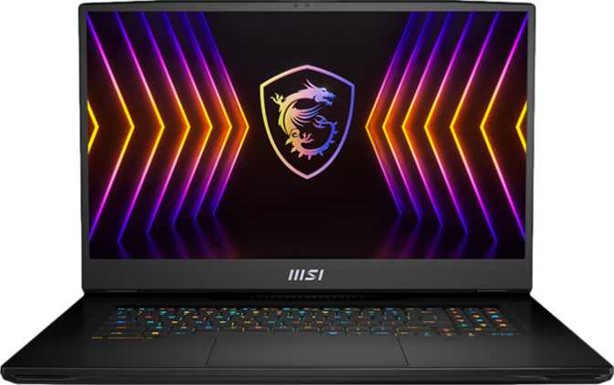 MSI GT77 Titan 12UHS-006 17.3" UHD Intel Core i9-12900HX 2.3GHz / Nvidia GeForce RTX 3080 Ti Laptop / 64GB RAM / 2TB SSD