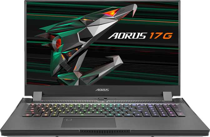 Gigabyte Aorus 17G YC 17.3" Intel Core i7-10870H 2.2GHz / Nvidia GeForce RTX 3080 Laptop / 32GB RAM / 1TB SSD